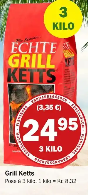 Købmandsgården Grill Ketts tilbud