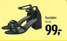 Føtex Sandaler tilbud