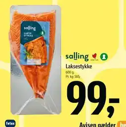 Føtex Laksestykke tilbud