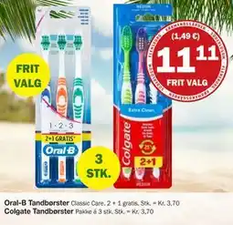 Købmandsgården Colgate Tandbørster tilbud