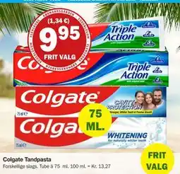Købmandsgården Colgate Tandpasta tilbud