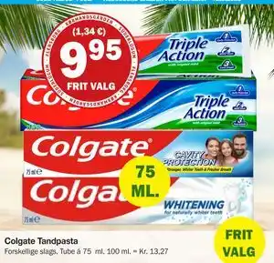Købmandsgården Colgate Tandpasta tilbud