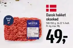 Føtex Dansk hakket oksekød tilbud