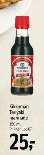 Føtex Kikkoman Teriyaki marinade tilbud