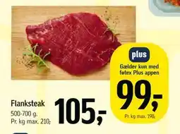 Føtex Flanksteak tilbud