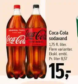 Føtex Coca-Cola sodavand tilbud