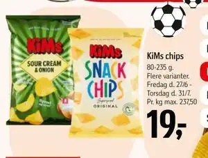 Føtex KiMs chips tilbud
