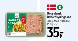 Føtex Rose dansk hakket kyllingekød tilbud