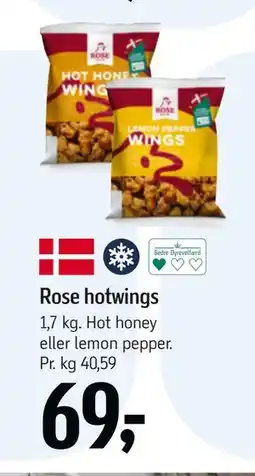Føtex Rose hotwings tilbud