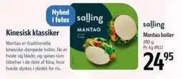 Føtex Mantao boller tilbud