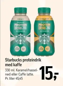 Føtex Starbucks proteindrik med kaffe tilbud