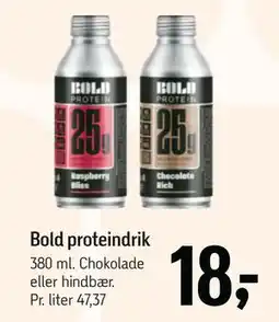 Føtex Bold proteindrik tilbud