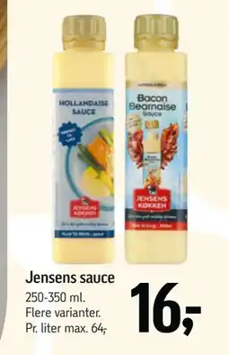 Føtex Jensens sauce tilbud