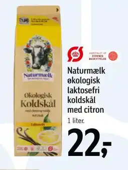 Føtex Naturmælk økologisk laktosefri koldskål med citron tilbud