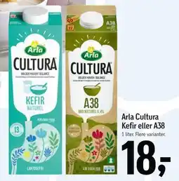 Føtex Arla Cultura Kefir eller A38 tilbud