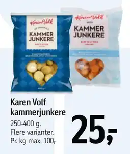 Føtex Karen Volf kammerjunkere tilbud