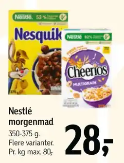 Føtex Nestlé morgenmad tilbud