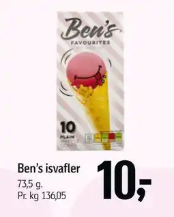 Føtex Ben’s isvafler tilbud