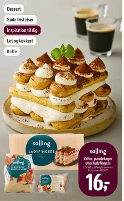 Føtex Vafler, pandekager eller ladyfingers tilbud