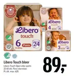 Føtex Libero Touch bleer tilbud