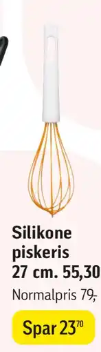 Føtex Silikone piskeris 27 cm tilbud