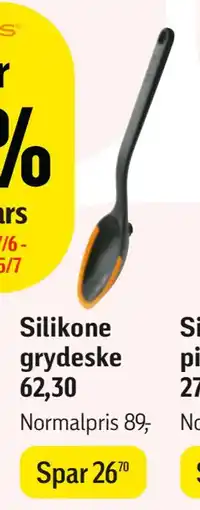 Føtex Silikone grydeske tilbud
