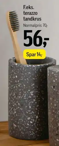 Føtex terazzo tandkrus tilbud