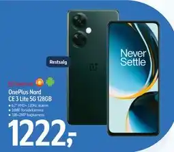 Føtex OnePlus Nord CE 3 Lite 5G 128GB tilbud