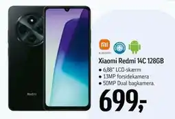 Føtex Xiaomi Redmi 14C 128GB tilbud