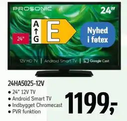 Føtex PROSONIC 24HA5025-12V tilbud