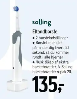 Føtex Eltandbørste tilbud