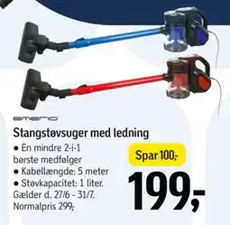 Føtex Stangstøvsuger med ledning tilbud