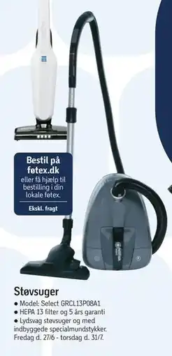 Føtex Støvsuger tilbud