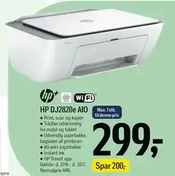 Føtex HP DJ2820e AIO tilbud