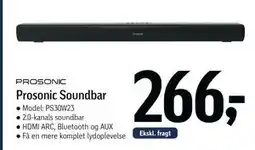 Føtex Prosonic Soundbar tilbud