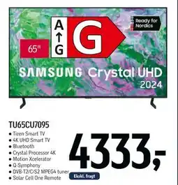 Føtex SAMSUNG TU65CU7095 tilbud