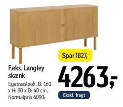 Føtex Langley skænk tilbud