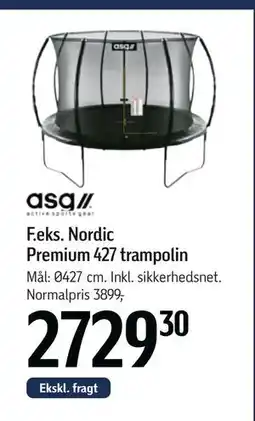 Føtex Nordic Premium 427 trampolin tilbud