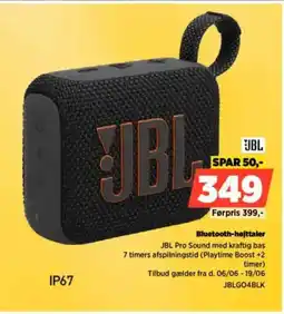 Power JBL Bluetooth-højttaler tilbud