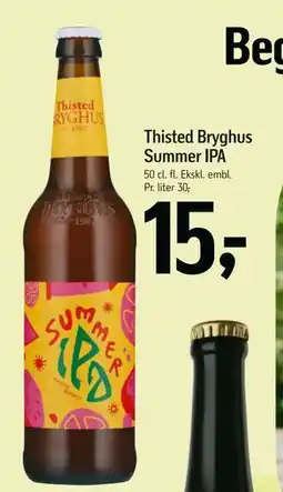 Føtex Thisted Bryghus Summer IPA tilbud