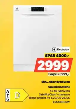 Power Electrolux Opvaskemaskine tilbud