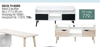 Daells Bolighus Delta tv-bord tilbud
