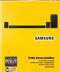 Power Dolby Atmos soundbar tilbud