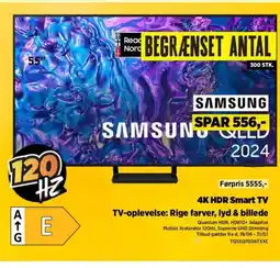 Power 4K HDR Smart TV TV-oplevelse: Rige farver, lyd & billede tilbud