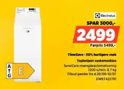 Power Electrolux Time Save-50% hurtigere vask tilbud