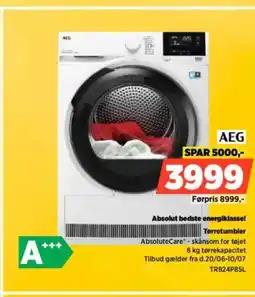 Power AEG Absolut bedste energiklasse! tilbud