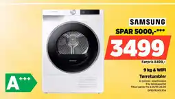 Power SAMSUNG & WiFi Tørretumbler tilbud
