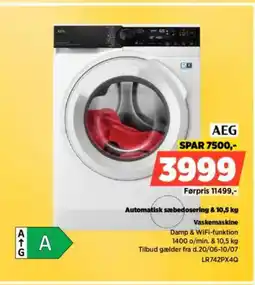 Power AEG Automatisk sæbedosering & tilbud