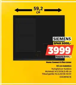 Power SIEMENS Home Connect & flex-zoner tilbud