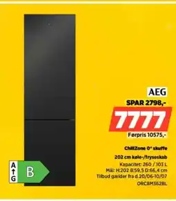 Power AEG Chill Zone 0° skuffe tilbud